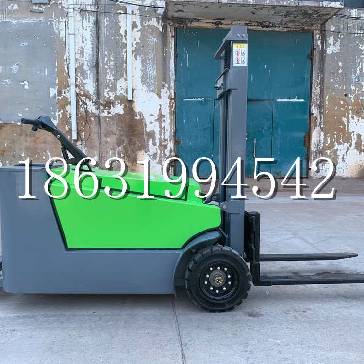 番路乡小型电动叉车1吨2吨步行站驾式电瓶堆高充电装卸车液压升降车铲车